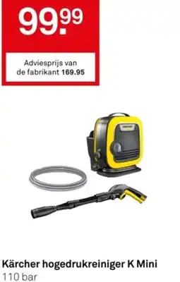 Karwei Kärcher hogedrukreiniger K Mini aanbieding