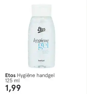 Etos Etos Hygiëne handgel 125 ml aanbieding