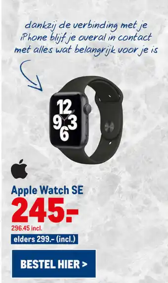 Makro Apple Watch SE aanbieding