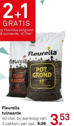 Karwei Fleurella tuinaarde aanbieding