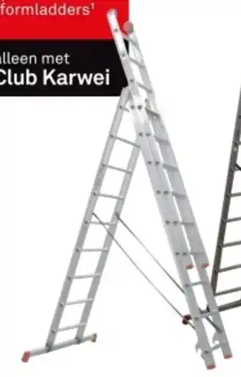 Karwei Altrex All Round reformladder aanbieding