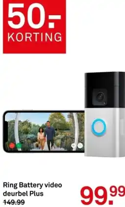 Karwei Ring Battery video deurbel Plus aanbieding