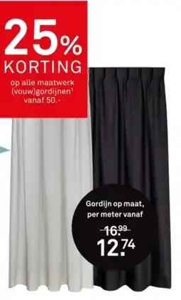Karwei Gordijn op maat aanbieding