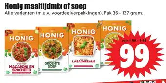 Dirk Honig maaltijdmix of soep 36-137g aanbieding