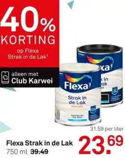 Karwei Flexa Strak in de Lak aanbieding