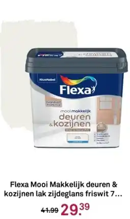 Karwei Flexa Mooi Makkelijk deuren & kozijnen lak zijdeglans friswit aanbieding