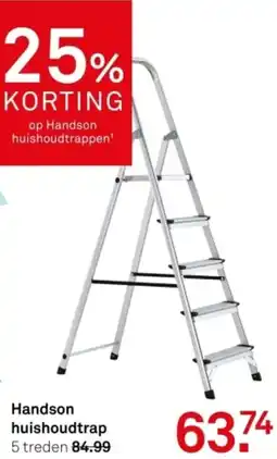 Karwei Handson huishoudtrap aanbieding