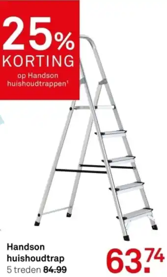 Karwei Handson huishoudtrap aanbieding