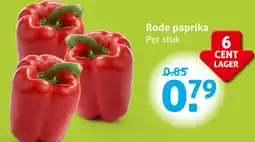Hoogvliet Rode paprika aanbieding