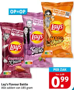 Hoogvliet Lay's Flavour Battle aanbieding