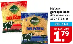 Hoogvliet Melkan geraspte kaas aanbieding
