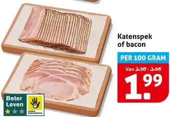Hoogvliet Katenspek of bacon aanbieding