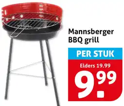 Hoogvliet Mannsberger BBQ grill aanbieding