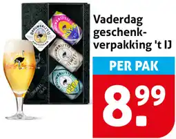 Hoogvliet Vaderdag geschenkverpakking 't IJ aanbieding