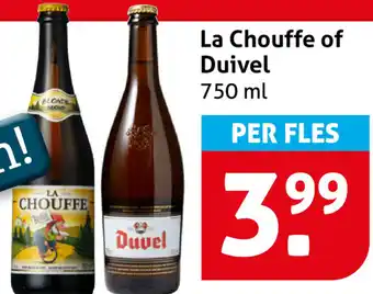 Hoogvliet La Chouffe of Duivel aanbieding