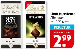 Hoogvliet Lindt Excellence aanbieding