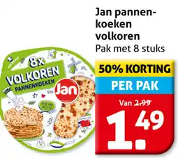 Hoogvliet Jan pannenkoeken volkoren aanbieding