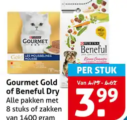 Hoogvliet Gourmet Gold of Beneful Dry aanbieding