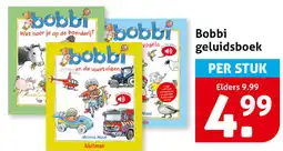 Hoogvliet Bobbi geluidsboek aanbieding