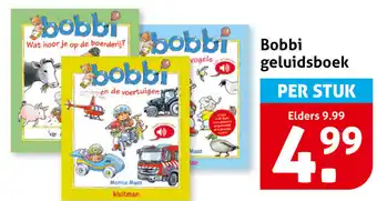 Hoogvliet Bobbi geluidsboek aanbieding
