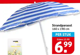 Hoogvliet Strandparasol aanbieding
