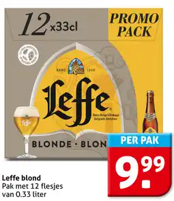 Hoogvliet Leffe blond aanbieding
