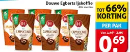Hoogvliet Douwe Egberts ijskoffie aanbieding
