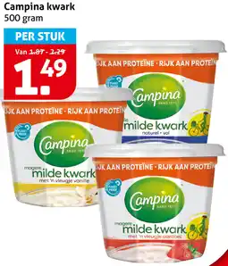 Hoogvliet Campina kwark aanbieding