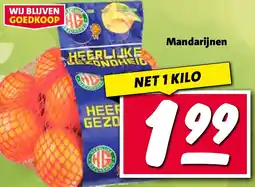 Nettorama Mandarijnen aanbieding