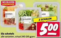 Nettorama Sla schotels aanbieding