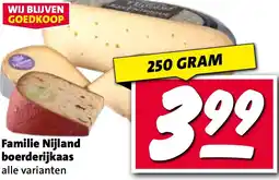 Nettorama Familie Nijland boerderijkaas aanbieding