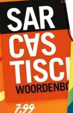 Boekenvoordeel SARCASTISCH WOORDENBOEK aanbieding