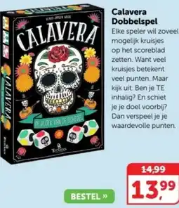 Boekenvoordeel Calavera Dobbelspel aanbieding
