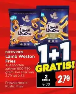 Vomar Voordeelmarkt DIEPVRIES Lamb Weston Fries aanbieding