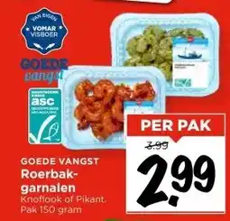 Vomar Voordeelmarkt GOEDE VANGST Roerbak- garnalen aanbieding