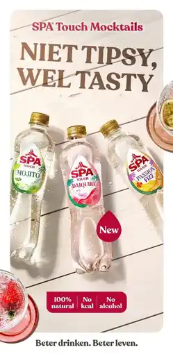 PLUS SPA Touch Mocktails aanbieding