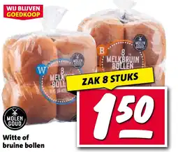 Nettorama Witte of bruine bollen aanbieding