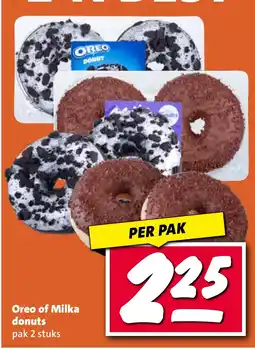 Nettorama Oreo of Milka donuts aanbieding