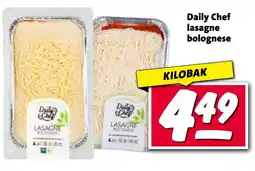 Nettorama Daily Chef lasagne bolognese aanbieding