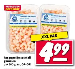 Nettorama Ras gepelde cocktail garnalen aanbieding