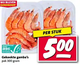 Nettorama Gekookte gamba's aanbieding