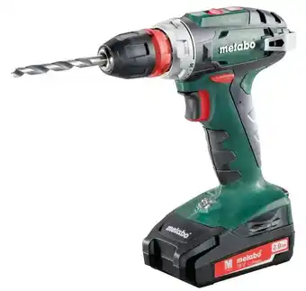 Conrad Metabo BS 18 Quick 602217500 Accu-schroefboormachine 18 V 2 Ah Li-ion Incl. 2 accu's, Incl. koffer aanbieding