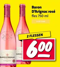 Nettorama Baron D'Arignac rosé aanbieding