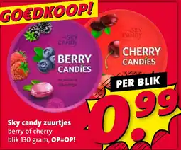 Nettorama Sky candy zuurtjes aanbieding