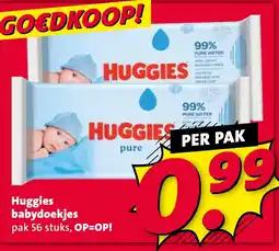 Nettorama Huggies babydoekjes aanbieding