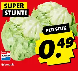 Boni IJsbergsla aanbieding