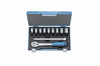 Conrad Gedore 6156920 6156920 Dopsleutelset Metrisch 1/2 (12.5 mm) 11-delig aanbieding