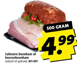 Boni Culinaire beenham of boerenbeenham aanbieding