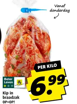 Boni Kip in braadzak aanbieding