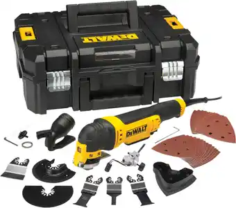 Amazon DEWALT Oscillerende Multitool 37-delige gereedschapsset 300W DWE315KT aanbieding